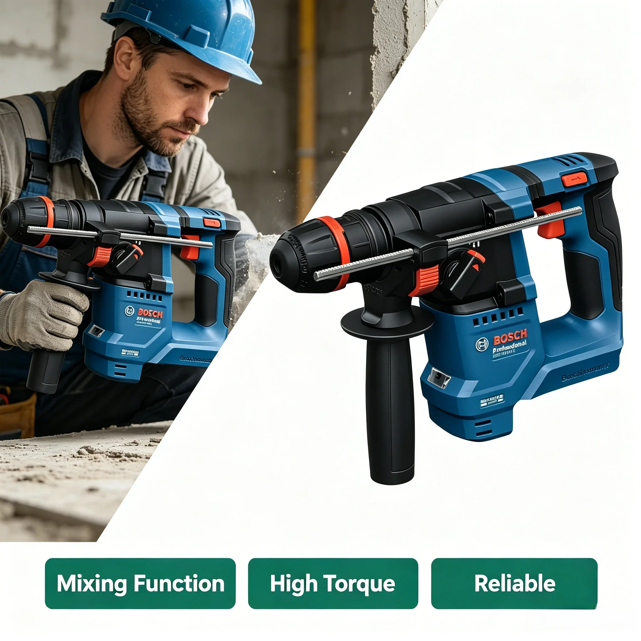 보쉬(BOSCH) GBH 18V-18X 18V 무브러시 - Power Tools Professional 리뷰 및 가격