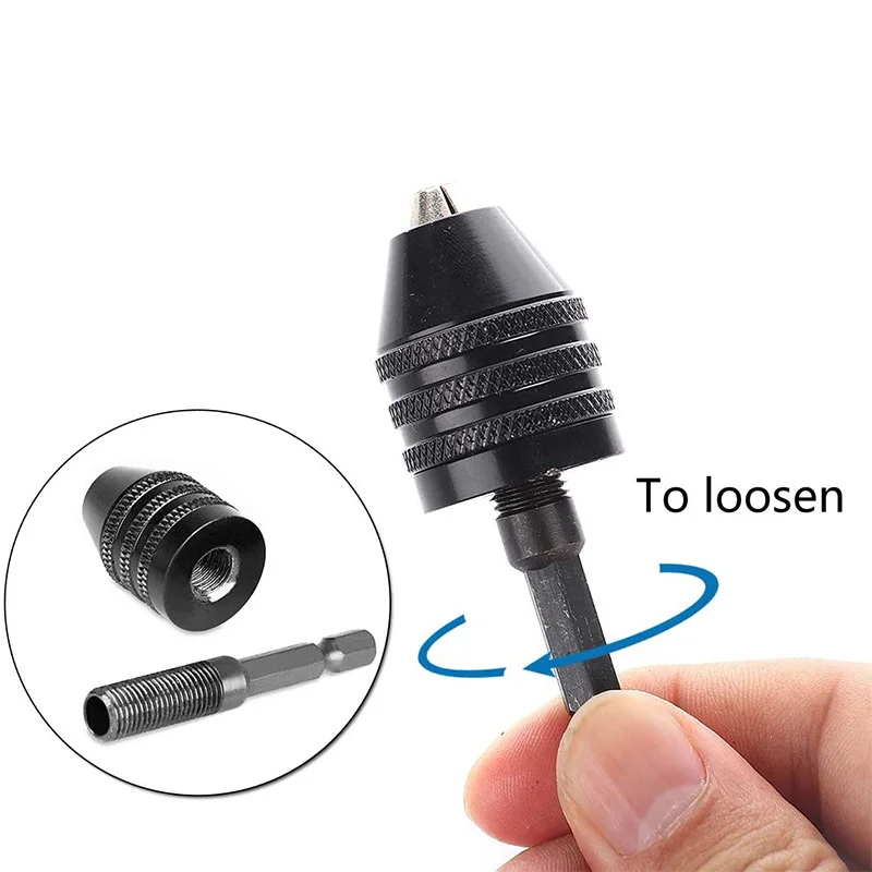 미니 키리스 드릴 척, 0.3~8mm, 자동 조임 방식 - Power Xchange Tools 리뷰 및 가격
