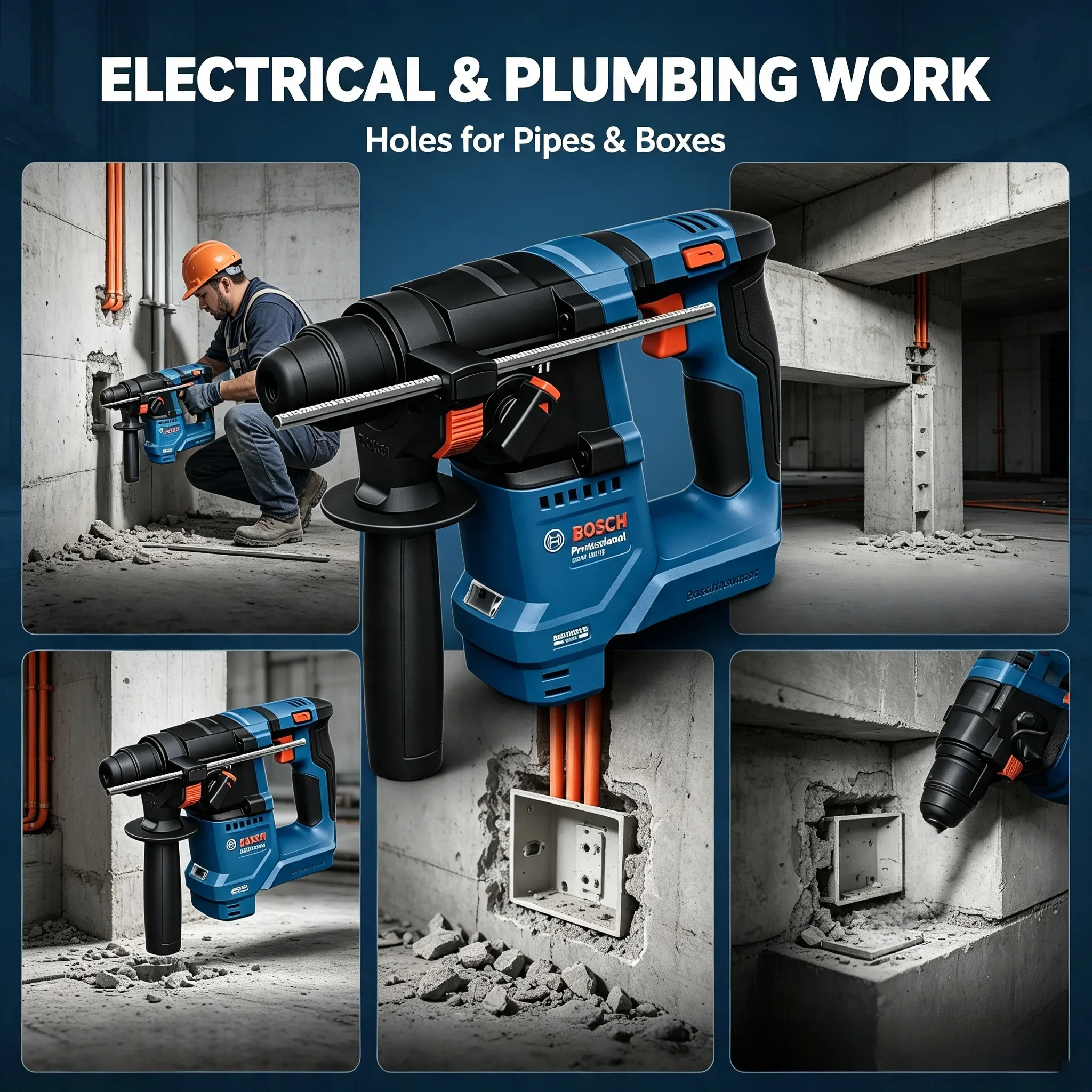 보쉬 GBH 18V-18 무선 회전 해머, 1.5J S - Power Tools Professional 리뷰 및 가격